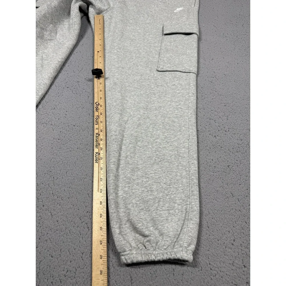 Nike‎ Sweatpants Mens XL Gray Fleece Cargo Joggers Pants Athletic FN3805-063